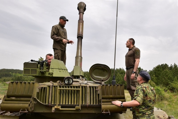 Испитивања модернизоване  самоходне хаубице 122 mm 