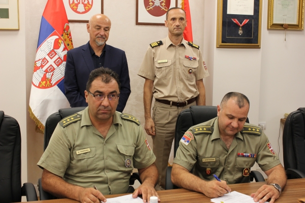 Потписан споразум између Војне академије и Војнотехничког института Потписан споразум између Војне академије и Војнотехничког института